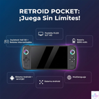 Consola Portátil Retro M27 – 7” HD | LINUX/Emelec | 64GB / 128GB